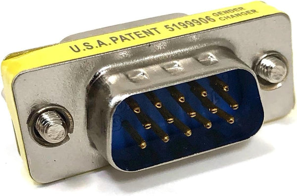 Inc. VGA HD15 Male To Male Gender Changer (G05-300SL)