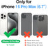 Antsturdy Wallet Case for iPhone 15 Pro Max?RFID Blocking? PU Leather Flip Phone Case for Men and Women with Strap,