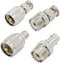 PL259 to BNC Adapter Kit, Male Female 4 Type RF Coax Coaxial Connector for Antennas and Wireless LAN Devices