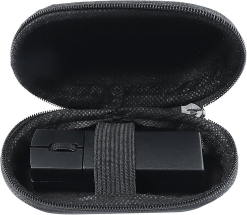 Wireless Mouse, 2.4GHz Ergonomic Small Handheld Finger Mouse, 1200DPI Rechargeable with Mouse Box, Portable Silent Mini