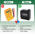 UBANU 1Pc BT-860 9V 1.5V Universal Small Battery Volt Tester Checker, High Accuracy Portable Digital Battery Capacity