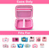 Kids Instant Print Camera Case for Dylanto/for ESOXOFFORE/for VTech KidiZoom PrintCam/Creator Cam/for Goopow/for GKTZ/for FUNKAM/for Agoigo Waterproof Digital Video Toddler Cameras - Box Only (Pink)