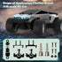1:18 1/18 Scale RC Car RC Truck Accessories with Shock Absorber, Front and Back Body Pillars Axle, Steering for Front
