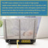 QRFDTSOQY 13.8IN 15.7IN WiFi Router Cover, Two Sides Opening WiFi Guard EM-F Versatile Shielding Protection Router
