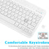 UrbanX Rechargeable Bluetooth Keyboard and Mouse Combo, Ultra Compact Slim Full-Size Keyboard and Ergonomic Mice for
