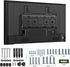 Tilt TV Wall Mount for Most 32-68 Inch TVs, Universal Low Profile VESA Mount with Loading Capacity 132lbs
