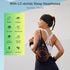 LC-dolida Sleep Headphones Bluetooth Headband, Headband Headphones Wireless Earphones Built in Speakers for Side Sleepers, Sleeping Headphones Sleep Earbuds Gifts for Men Women Kids Teens