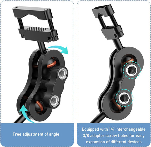 Radar Detector Mount, Car Rearview Mirror Rod Bracket, Compatible with Valentine V1, Easy to Install