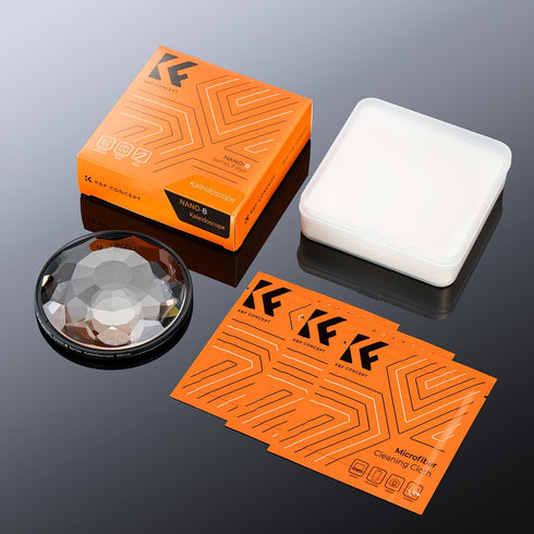 K&F Concept 67mm Kaleidoscope Filter, Special Effects Prism Glass for Camera Lens
