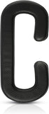 SATINIOR 4 Pack 11 mm PU Leather Foam Face Replacement Cover Pad, Memory Foam Compatible with HTC Vive Headset, Black