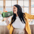 Silicone Case Cover for JBL Charge 5 Waterproof Portable Bluetooth Speaker, Green, with Shoulder Strap and Carabiner
