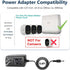 12V AC/DC Power Supply Adapter for Netgear Arlo Pro/Pro 2 Base Station VMB3000 VMB4000 CM500-100NAS Charger