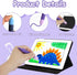 2pcs Kids Stylus Pens with Lanyards, Anti-Slip Rubber Writing, Compatible with iPad Android All Touch Screen Devices