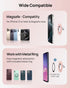 SODI 360 15 14 13 12 16 17 Magnetic Phone Ring Holder, Rotation Dual-Side Strong Magnet Phone Grip for Back of Phone