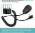Replace VX-261 VX-231 Compact Shoulder Speaker Microphone for Motorola Vertex Standard VX-451 VX-454 VX-459 VX-231 VX-231 VX-264 Walkie Talkie Speaker Mic with 3.5mm Audio Jack MH-450s MH-360S Speak