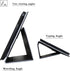 Mama Mouth Black Leather Folio Case for LG G Pad X2 8.0 Plus/Sprint G Pad F2 8.0 – 2-Folding Stand Cover