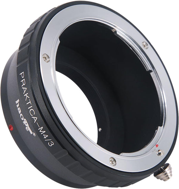 Haoge Manual Lens Mount Adapter for Praktica B PB Lens to Olympus Panasonic Micro Four Thirds MFT M4/3 M43 Mount Camera
