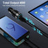 Type C Car Charger Adapter Plug USB C 48W Cigarette Lighter USB Charger + USB C Cable 3FT Super Fast Charging for Moto G
