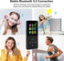 imkavery 128GB MP3 5.2, Player with Bluetooth Portable Black Music Player for Kids with Built-in HD Speaker, FM Radio