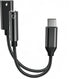 USB-C to 3.5mm Audio Headphone Adapter - HiFi Charger 2-in-1 for iPhone 15, Samsung Galaxy S24, Pixel, iPad