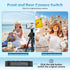 VYVIYON Wireless Camera Remote with Zoom/Camera Switch for Photo and Vlogging Compatible with iOS & Android Smartphone