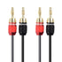Cable Matters Heavy Duty 12 ft Speaker Wire 12 Gauge, Oxygen-Free Bare Copper with Banana Plug