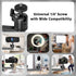 JUBOR 360 1/4" Projector Wall Mount, Rotation Adjustable Projector Webcams Stand with Ball Head, Devices Bracket Holder