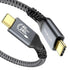 240W USB4 Cable - USB C to C, Fast Charging, Thunderbolt 4/3, 8K/6K@60Hz, 40Gbps for iPhone 15 Pro, MacBook, Samsung