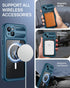 Lanhiem Magnetic iPhone 15 Case, IP68 Waterproof Dustproof with Built-in Screen Protector - 6.1 inch