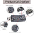 USB Power Tester KWS-V21, USB Tester Voltmeter Ammeter Power/Capacity/Mobile Power Testing Tool for Wall Chargers