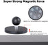 FPN 66mm 25mm /1 inch 2.36" Diameter Round Heavy-Duty Magnetic Base Mount with Rubber Coating Ball & Double Socket Arm