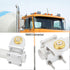 HYS Heavy Duty Single Roll Bar/Mirror Mounting Bracket with 16mm Hole and NMO to SO239 Connector for Midland Radio