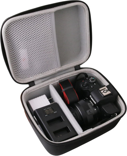 WAIYUCN Hard Carrying Case for Canon EOS R100/EOS R50 Mirrorless Vlogging Camera