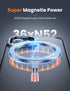 Tigowos iPhone 15 Case, Bumper Orange, Matte Skin Feeling, 10FT Drop Resistant, Fits MagSafe