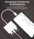 iPhone OTG Adapter Lightning Male to Dual USB Female Charger Cable Dongle for Apple 14 13 12 11 Pro Max 8 7
