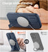 SURITCH 17 6.3 Inch, for iPhone Case with Camera Control Cover, Camera Slide Cover and Adjustable Kickstand, Compatible