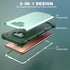 IDweel Case for Galaxy Note 9, 3 in 1 Shockproof Slim Hybrid Heavy Duty Protection Cover (Mint)