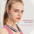 Bluetooth Neckband Headphones, 100 Hours Playback, Heavy Bass Noise Reduction, Waterproof for Running Workout