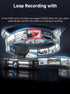 Wkreuoar 24Hr (1080 Dash Camera Front and Inside,Dashcams for Cars with IR Night Vision Loop Recording G-Sensor Parking