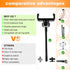 Ring Light Phone Holder - Universal Phone Mount for Ring Light with 1/4 and Hot Shoe Adapter, Flexible for Tripod Stand