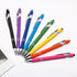 MorPionk 8 Pack 2-in-1 1.0 mm Ballpoint Pen Stylus Retractable Metal Stylus Pens for Touch Screens with Stylus tip