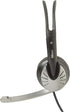 IMME282 Wired USB Dual Headset with Noise Cancelling Mic, Volume Control for PC, Laptop, and Computer.