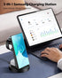 Wireless Charger for Samsung - 3 in 1 Charging Station for Galaxy Watch 7 6 5 4 3 Pro Classic, Galaxy Buds, S24 Ultra