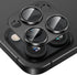 Tensea Camera Lens Protector for iPhone 15 Pro/iPhone 15 Pro Max, Metal Aluminum Alloy Tempered Glass Cover, Case