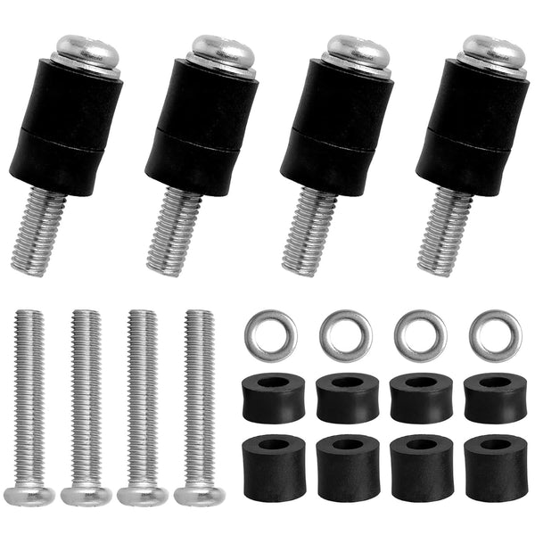 Belleone Wall Mounting Screws Bolts for Samsung TV - M8 x 45mm with 25mm Long Spacers