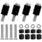 Belleone Wall Mounting Screws Bolts for Samsung TV - M8 x 45mm with 25mm Long Spacers