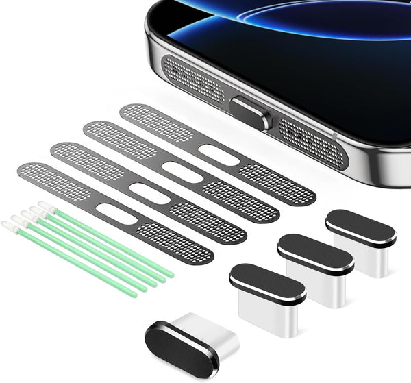 Goweewon USB C Dust Plug, 4 Pack USB C Port Cover, Type C