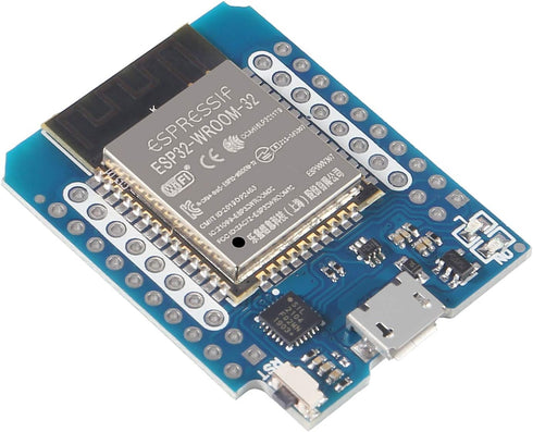 AITRIP 4pcs D1 Mini NodeMCU ESP32 ESP-WROOM-32 WLAN WiFi Bluetooth Development Board, 5V Compatible with Arduino