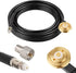 MOOKEERF NMO Antenna Cable,10FT Low Loss RG58 Coaxial CB Antenna Cable Extension