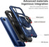 Ailiber AT&T Calypso 4/Cricket Debut S2 Case, Heavy Duty Shockproof Cover with Screen Protector - Blue